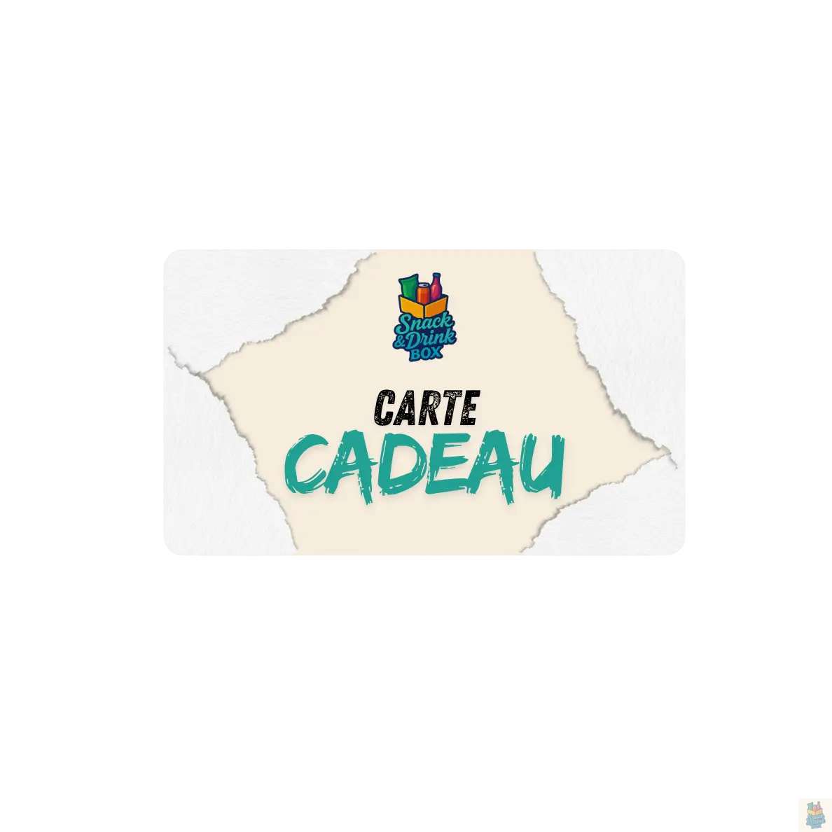 Carte Cadeau Snack&DrinkBox