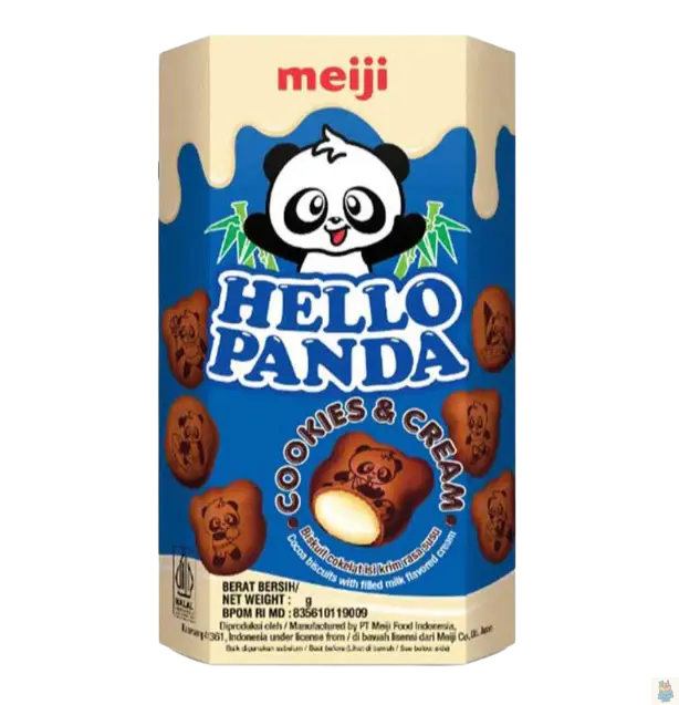 Meiji Hello Panda Cookie and Cream MEIJI